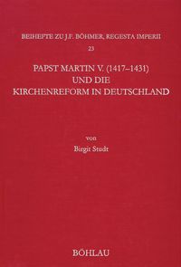 Produktbild: Papst Martin V. (1417-1431) und die Kirchenreform in Deutschland