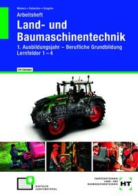 Produktbild: Arbeitsheft Land- und Baumaschinentechnik 1. Ausbildungsjahr
