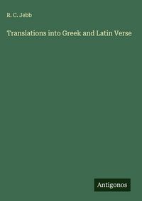 Produktbild: Translations into Greek and Latin Verse