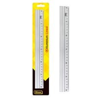 Produktbild: Idena Lineal Aluminium silber 30cm Blister