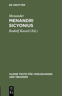 Produktbild: Menandri Sicyonius