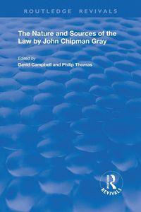 Produktbild: The Nature and Sources of the Law by John Chipman Gray