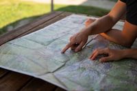 KOMPASS Wanderkarte 15 Tennengebirge, Hochkönig, Hallein, Bischofshofen 1:50.000