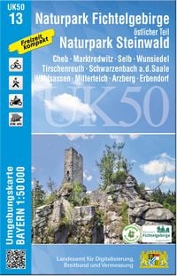 Produktbild: UK50-13 Naturpark Fichtelgebirge, &ouml;stlicher Teil, Naturpark Steinwald