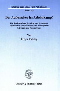 Produktbild: Der Au&szlig;enseiter im Arbeitskampf.