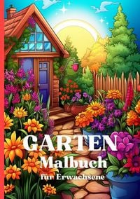 Produktbild: Garten Malbuch f&uuml;r Erwachsene | A5 Cozy Format