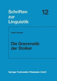Produktbild: Die Grammatik der Stoiker
