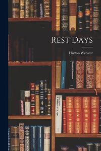 Produktbild: Rest Days