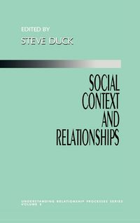 Produktbild: Social Context and Relationships