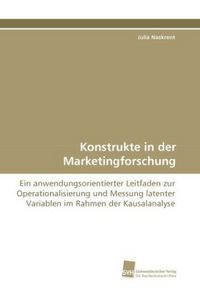 Produktbild: Naskrent, J: Konstrukte in der Marketingforschung