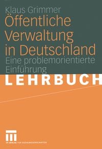 Produktbild: &Ouml;ffentliche Verwaltung in Deutschland