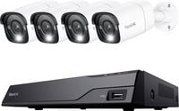 Produktbild: Reolink NVS8-12MB4 LAN IP-&Uuml;berwachungskamera-Set 8-Kanal mit 4 Kameras 4512 x 2512 Pixel