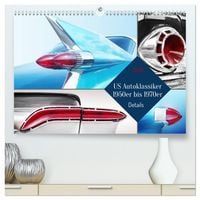 Produktbild: US Autoklassiker 1950er bis 1970er Details (hochwertiger Premium Wandkalender 2026 DIN A2 quer), Kunstdruck in Hochglanz