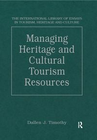 Produktbild: Managing Heritage and Cultural Tourism Resources