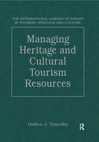 Produktbild: Managing Heritage and Cultural Tourism Resources