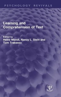 Produktbild: Learning and Comprehension of Text