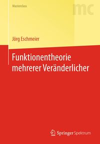 Produktbild: Funktionentheorie mehrerer Ver&auml;nderlicher