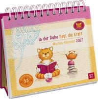 Produktbild: Postkartenkalender 2027: Om-Katze: In der Ruhe liegt die Kraft