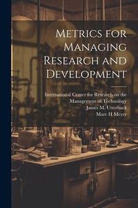 Produktbild: Metrics for Managing Research and Development