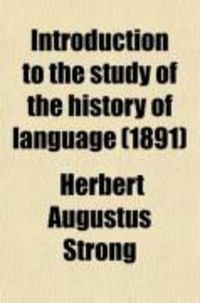 Produktbild: Introduction to the Study of the History of Language