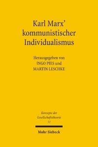 Produktbild: Karl Marx' kommunistischer Individualismus