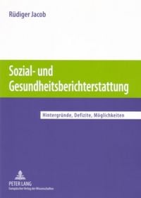 Produktbild: Sozial- und Gesundheitsberichterstattung