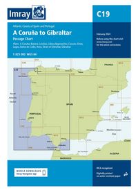 Produktbild: C19 A Coru&ntilde;a to Gibraltar, Imray Chart