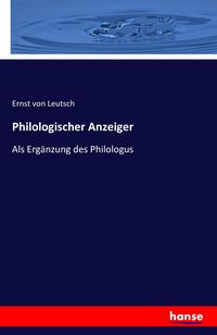 Produktbild: Philologischer Anzeiger