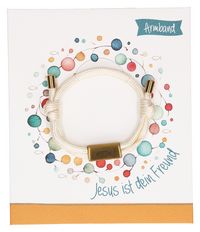 Produktbild: Textil-Armband - Jesus ist dein Freund