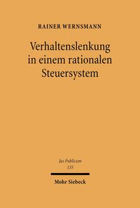 Produktbild: Verhaltenslenkung in einem rationalen Steuersystem