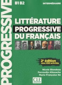 Produktbild: Litterature progressive du francais - Niveau intermediaire (B1/B2) + CD