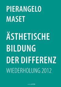 Produktbild: &Auml;sthetische Bildung der Differenz