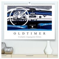 Produktbild: Oldtimer - Cockpits vergangener Zeiten (hochwertiger Premium Wandkalender 2026 DIN A2 quer), Kunstdruck in Hochglanz