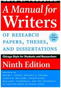 Produktbild: Manual for Writers of Research Papers, Theses, and Dissertations