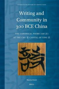 Produktbild: Writing and Community in 300 Bce China
