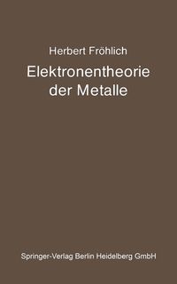 Produktbild: Elektronentheorie der Metalle