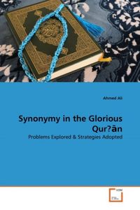 Produktbild: Synonymy in the Glorious Qur?an