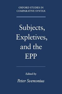 Produktbild: Subjects, Expletives, and the Epp