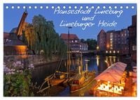 Produktbild: Hansestadt L&uuml;neburg und L&uuml;neburger Heide (Tischkalender 2027 DIN A5 quer), CALVENDO Monatskalender