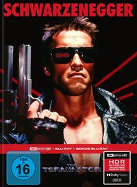 Produktbild: Terminator - Limitiertes 3-Disc-Mediabook &ndash; Cover A (4K Ultra HD + Blu-ray + Bonus-Blu-ray)
