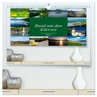 Produktbild: Rund um den Edersee (hochwertiger Premium Wandkalender 2026 DIN A2 quer), Kunstdruck in Hochglanz