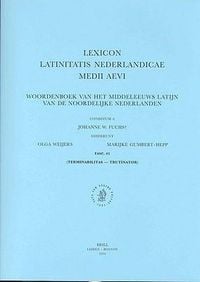 Produktbild: Lexicon Latinitatis Nederlandicae Medii Aevi, Fascicle 61
