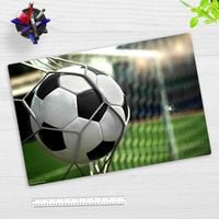 Cover-your-desk Schreibtischunterlage Vinyl Fußball im Tor, 60 x 40 cm
