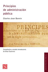 Produktbild: Principios de administraci&oacute;n p&uacute;blica