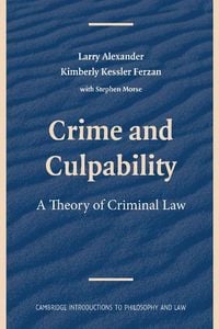 Produktbild: Crime and Culpability