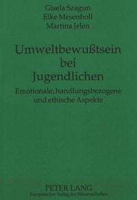 Produktbild: Umweltbewu&szlig;tsein bei Jugendlichen