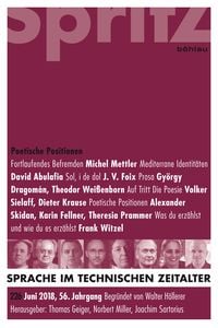 Produktbild: Poetische Positionen
