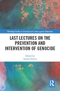Produktbild: Last Lectures on the Prevention and Intervention of Genocide
