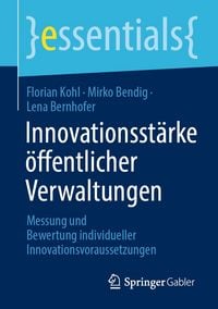 Produktbild: Innovationsst&auml;rke &ouml;ffentlicher Verwaltungen
