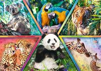 Trefl - Puzzle - Königreich der Tiere, 1000 Teile